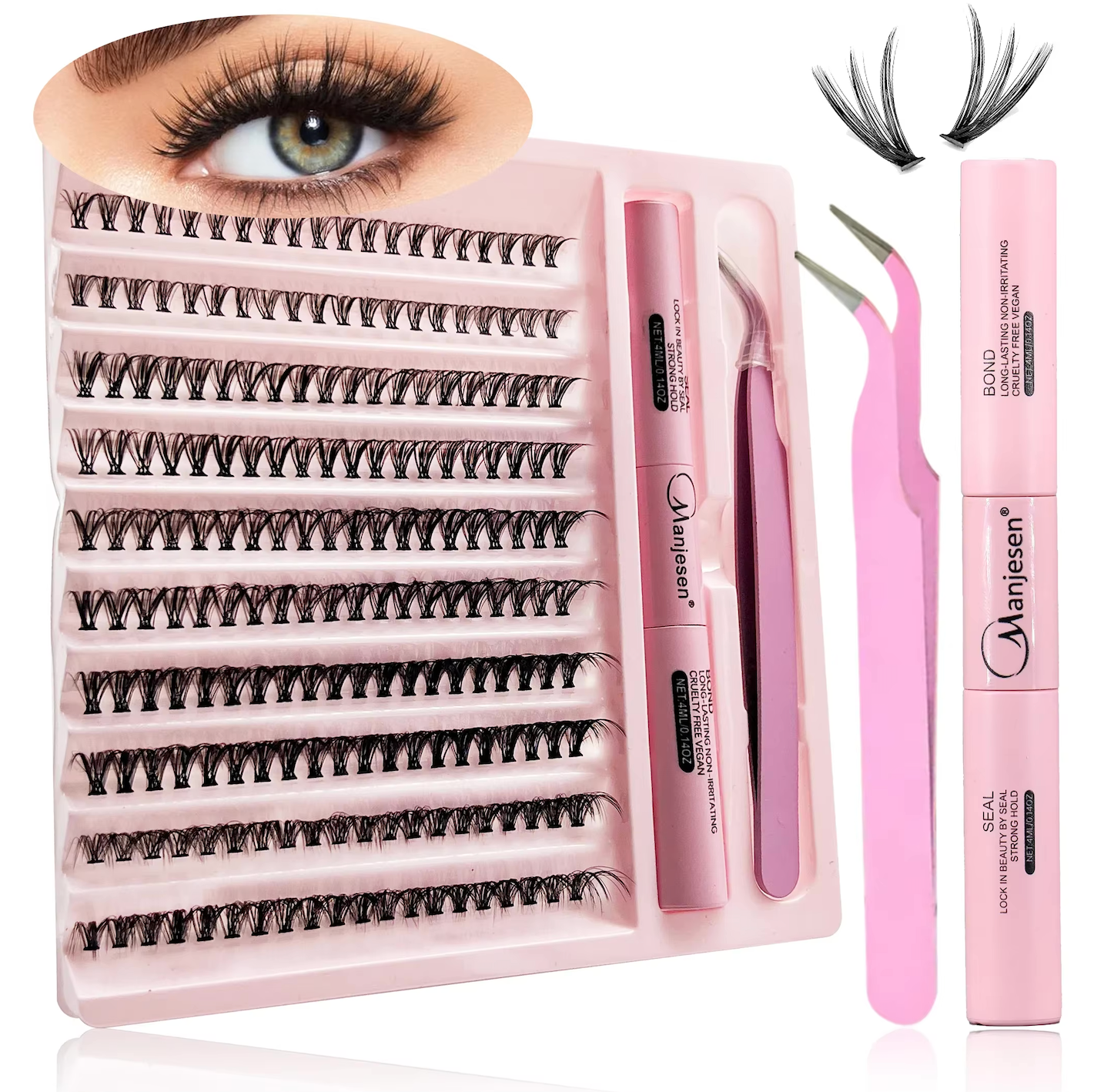 Natural Cluster Lash Extension